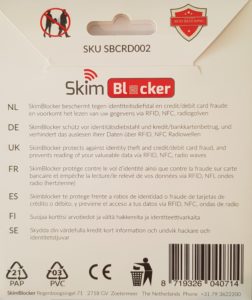 SkimBlocker Manual